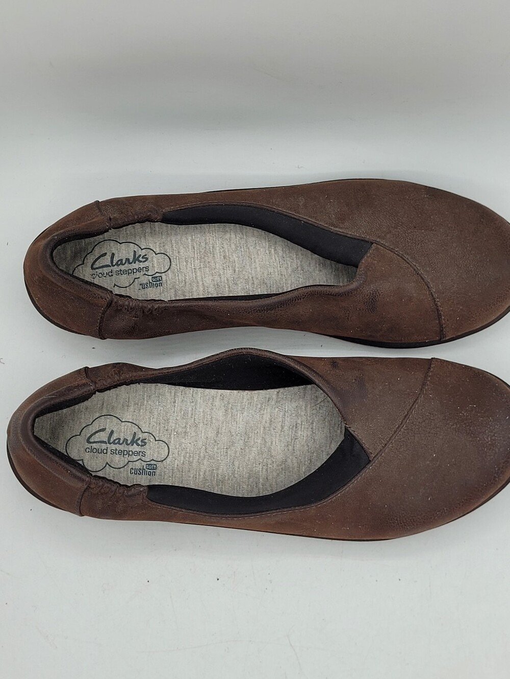 Clarks Sillian Jetay Brown slip-on flats Size 7 - Picture 12 of 16